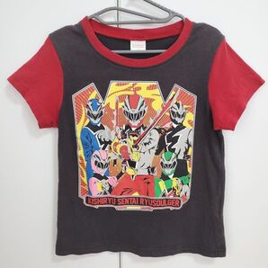 匿名配送:騎士竜戦隊リュウソウジャー 半袖Tシャツ 男の子 110㎝ 赤