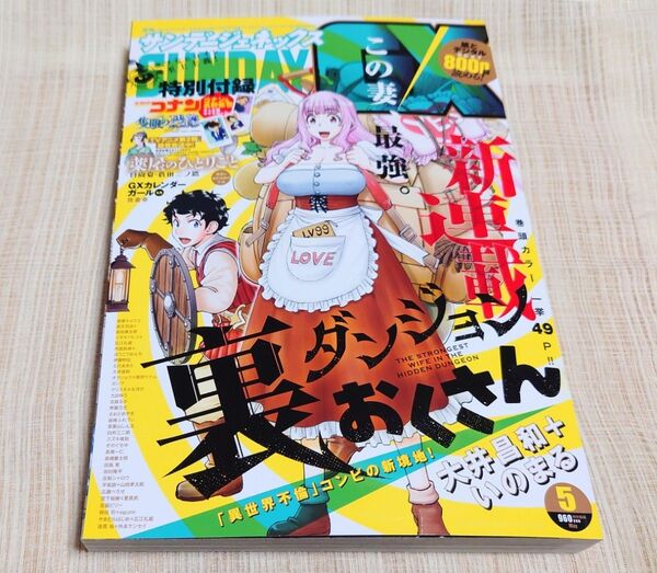 月刊サンデーGX 2025年5月号 とじ込み付録無し 未読品