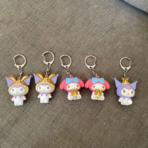 宇佐美 キーホルダー5個宇佐美マイメロキーホルダークロミキーホルダー非売品ノベルティ