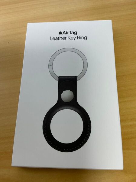 Apple 純正 AirTag Leather Key Ring 未使用