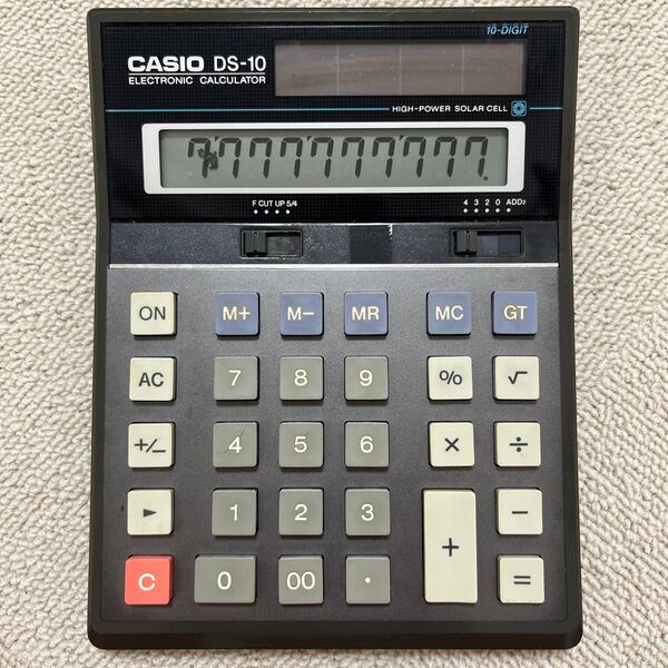 CASIO 計算機 10桁 ソーラー 電卓