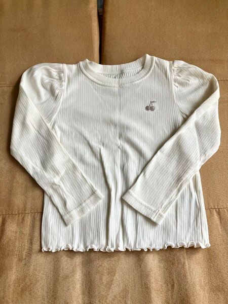 さくらんぼ ロンT カットソー トップス 女の子 キッズ 子供服