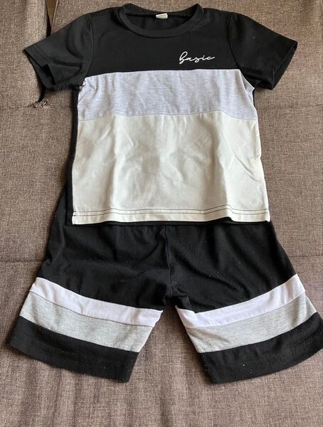 Tシャツとショートパンツセット セットアップ 上下セット キッズ 半袖Tシャツ ハーフパンツ 短パン