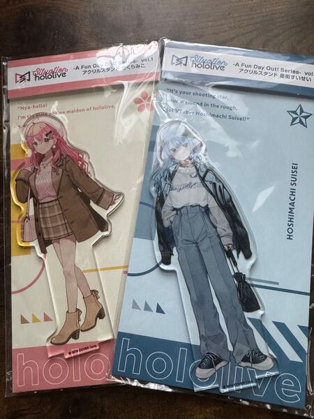 ホロライブ さくらみこ 星街すいせい アクリルスタンド micomet