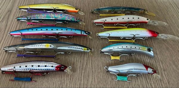 ルアーセット10点まとめ売り