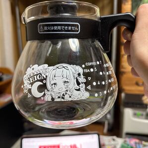 ホロライブ 紫咲シオン 耐熱ガラス コーヒーサーバー