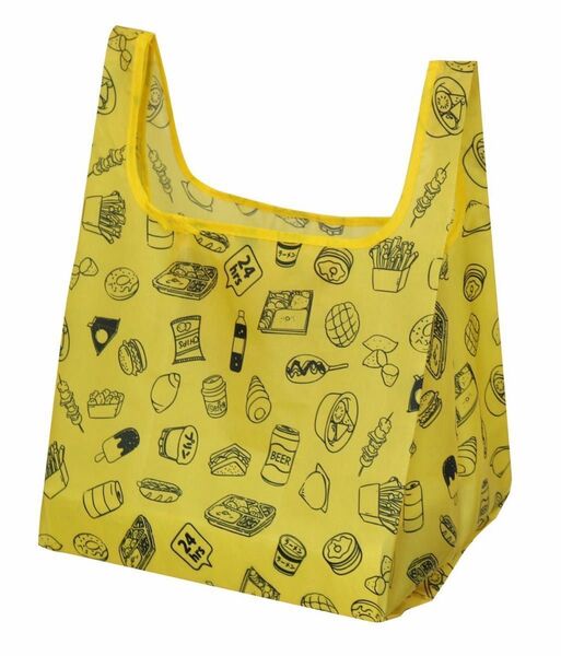 お弁当サイズのエコバッグ benbag ポケットinサイズ イエロー