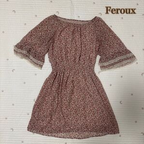 *Feroux 花柄ワンピース*