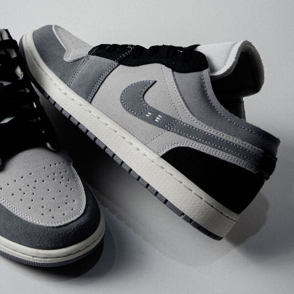 Nike Air Jordan 1 Low SE Craft "ナイキ エアジョーダン1 ロー SE クラフト "セメントグレー"