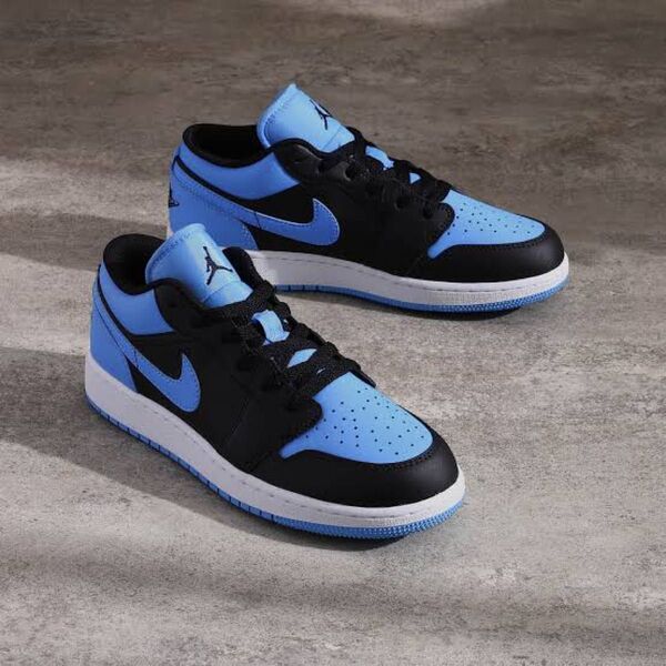 新品24.5 Nike GS Air Jordan 1 Low "University Blue"ユニバーシティブルー 推し活