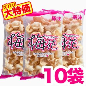◆SALE・人気商品◆ 沖縄・梅花(うめふぁー・10袋セット)・玉木製菓/沖縄菓子/おやつ/大容量/お買得/オススメ/お買得