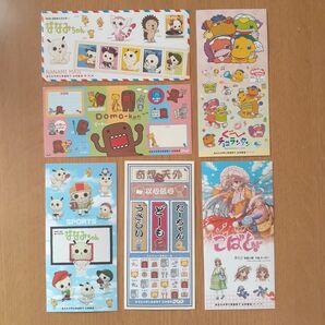 【新品未使用】NHKキャラクターシール 6枚セット ななみちゃん/どーもくん/ぐ~チョコランタン/こばと。
