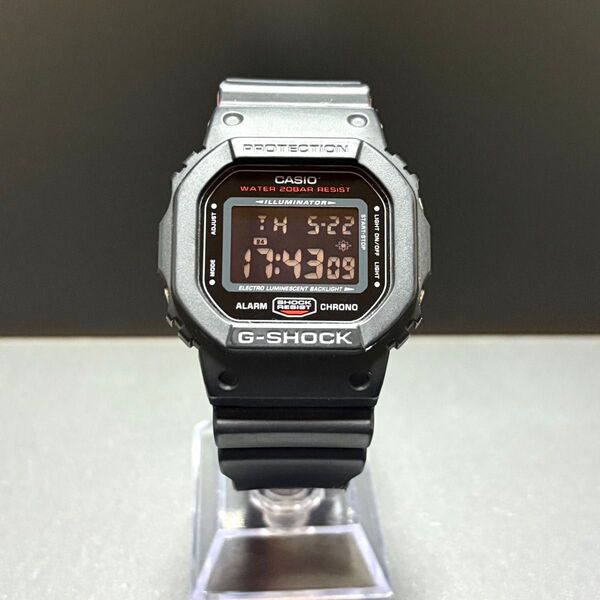 CASIO G-SHOCK DW-5600HR ブラック&レッド