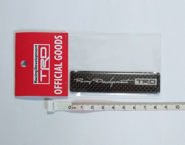 TRD Eタイプ カーボンステッカー OFFICIAL GOODS トヨタ TOYOTA TB011-00001