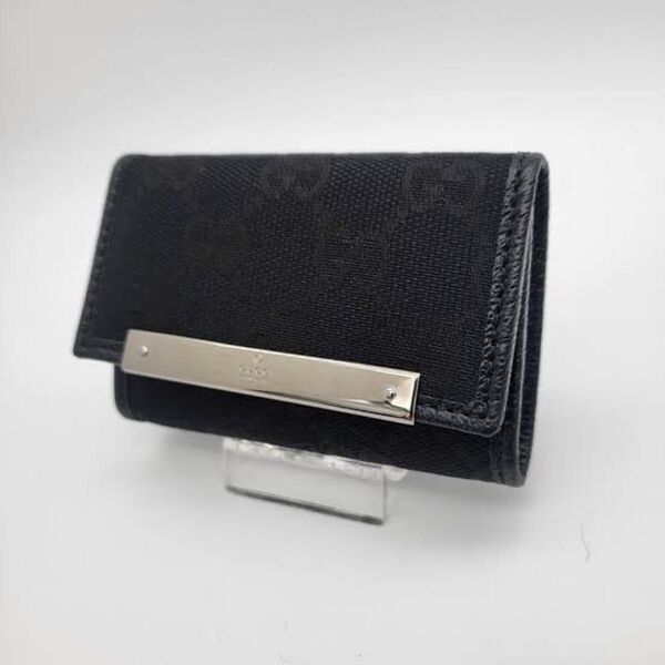 GUCCI キーケース レザー ブラック