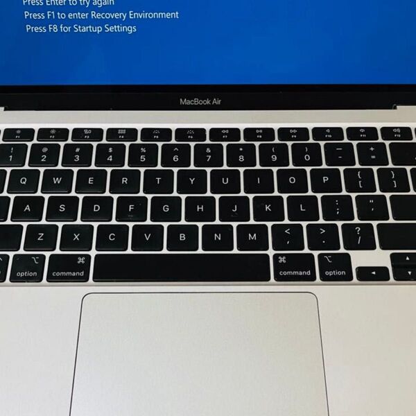 ジャンク MacBook Air 2020 13inch Silver dual-core 16GB 256GB US 本体のみ