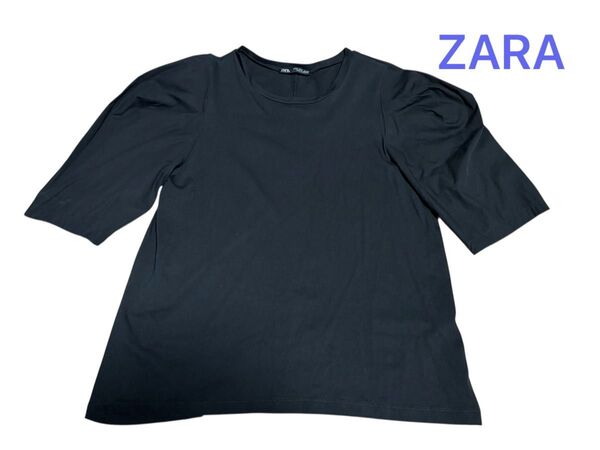 ZARA ボリュームスリーブカットソー プルオーバー