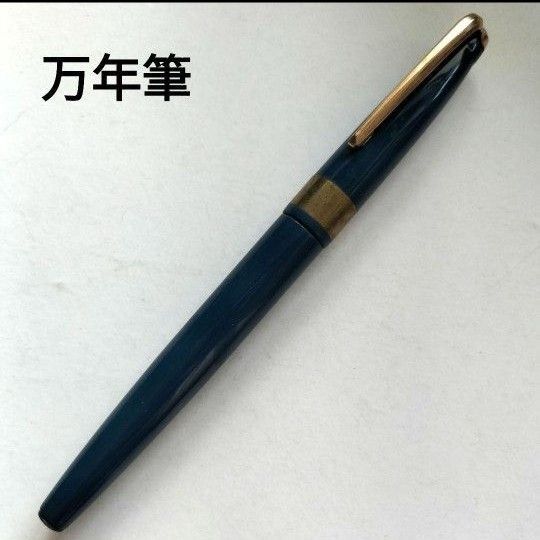 万年筆 ペン先 スケーター スペシャル ペン ブルー ゴールド ブラック ジャンク