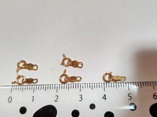 K18 ダルマ プレート 引き輪 5セット