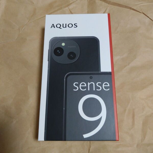 SHARP AQUOS sense9 6GB/128GBモデル ブラック SIMフリー SH-M29