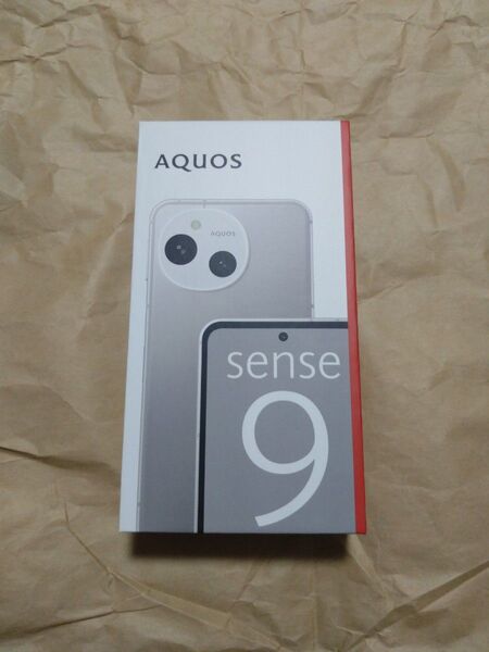 SHARP AQUOS sense9 8GB/256GBモデル ホワイト SIMフリー SH-M29