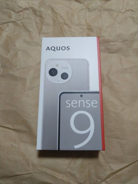 SHARP AQUOS sense9 6GB/128GBモデル ホワイト SIMフリー SH-M29