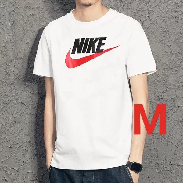ナイキ フューチュラ アイコン ホワイト 白 半袖Tシャツ M