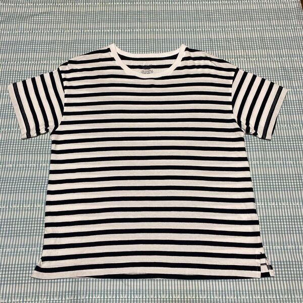 GU 半袖ボーダー tシャツ Lサイズ