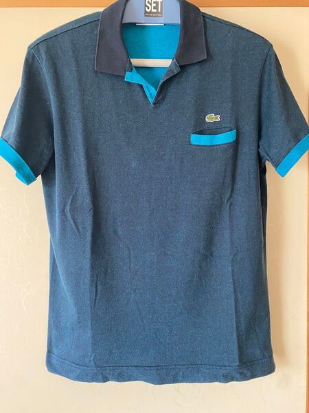 ラコステ サイズ3メンズM レディースL 半袖ポロシャツ LACOSTE