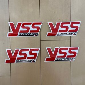 YSS ステッカー 新品 4枚セット suspension デカール 純正