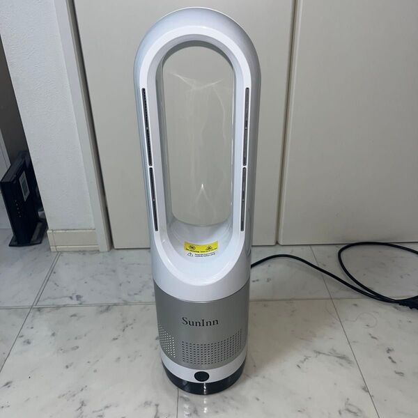 SunInn 羽なし首振り冷暖房扇風機