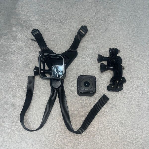 ゴープロ GoPro HEROsession 本体、2種マウントセット