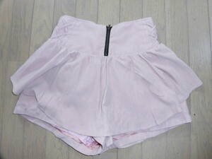  Nice Claup * pink beige. culotte skirt *S about 