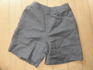 mame moa *.. gray. short pants,. examination ...*100 about 