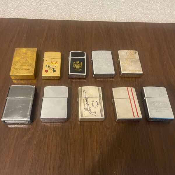 ZIPPO ヴィンテージ 喫煙グッズ ライター Zippo 10個 まとめ売り