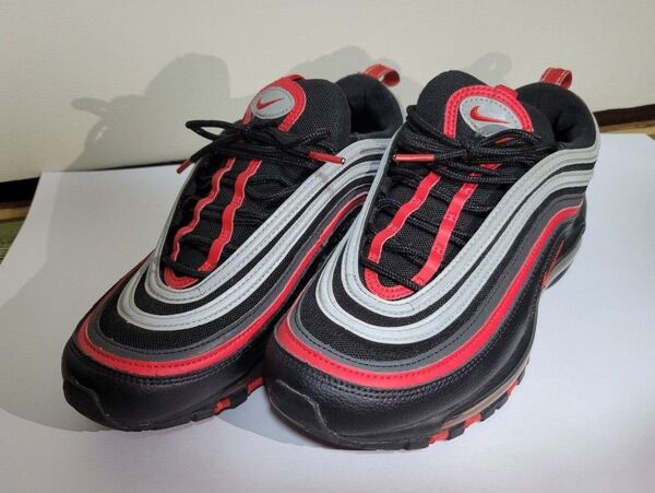 NIKE AIR MAX 97 ブラック/レッド 27cm
