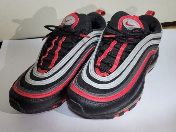 NIKE AIR MAX 97 ブラック/レッド/シルバー 27cm