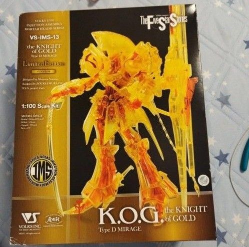 ボークス会員限定版 IMS 1/100 KOG ナイトオブゴールド クリアカラー版