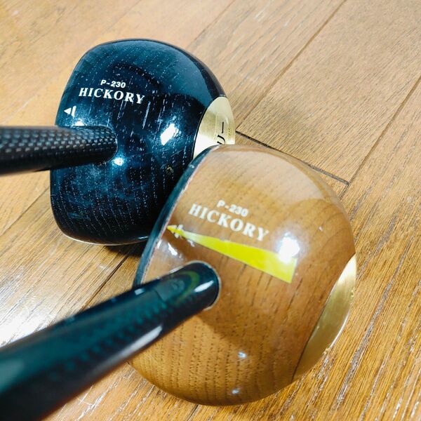 HICKORY P-230 ヒッコリー パークゴルフクラブ 2本セット