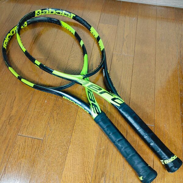 BabolaT PURE AERO G2 2本セット 硬式 テニスラケット バボラ ピュア アエロ