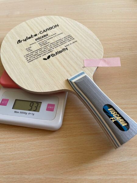 卓球ラケット Viscaria ビスカリア FL 93g 新品