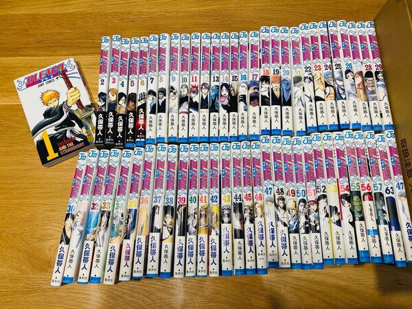 BLEACH ブリーチ 1〜57巻、63巻 まとめ売り 久保帯人 漫画