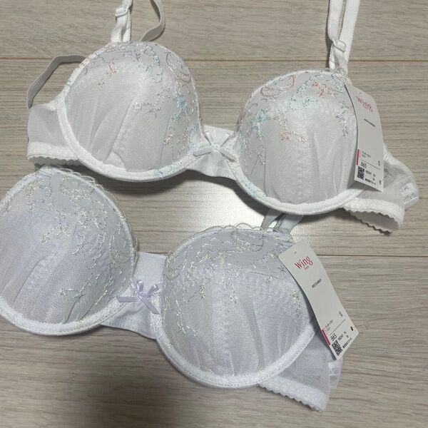 新品 Wing Teen ワコール ウイングティーン ブラジャー 2セット