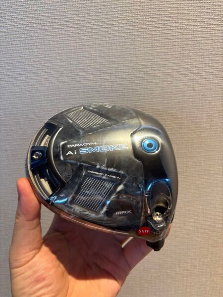 キャロウェイ パラダイムAIスモーク Callaway PARADYM AI smoke max ドライバー ヘッドのみカバー付き