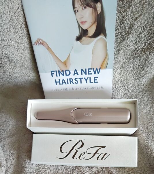 リファフィンガーアイロン ST6 シャンパンゴールド RE-BL-04A MTG リファ 美容機器 ヘアケア ヘアアイロン