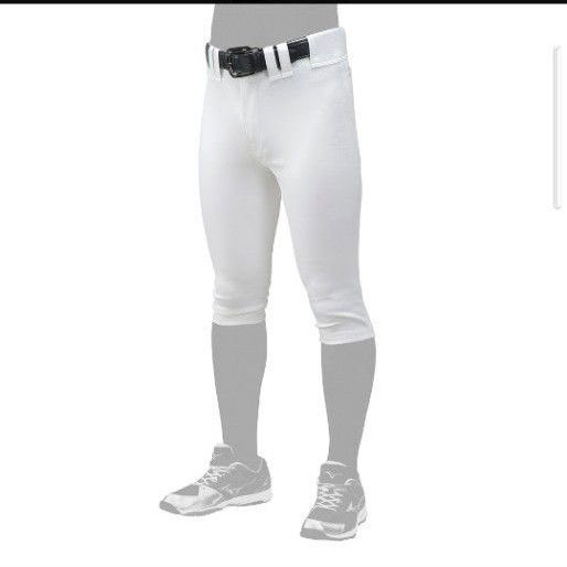 MIZUNO ミズノプロ 強伸 ユニフォームパンツ ショートフィット 公式戦対応 O 未使用 保管品 極美品