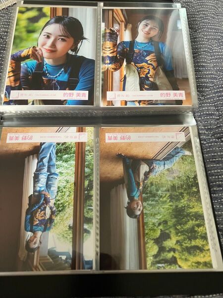 櫻坂46 的野美青 引きこもる時間はない 生写真 コンプ