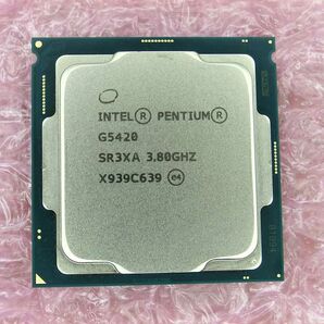 CPU Intel pentium g5420 中古動作品