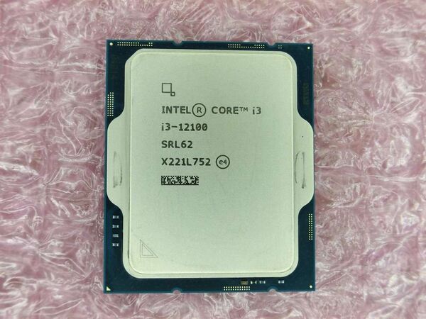 CPU Intel Core i3-12100 中古動作品