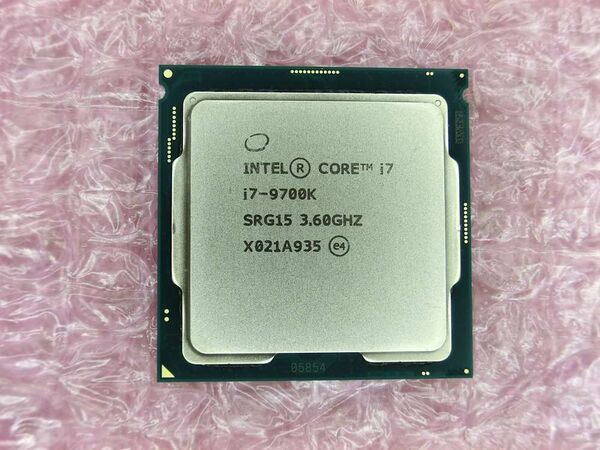 CPU Intel Core i7-9700K 中古動作品